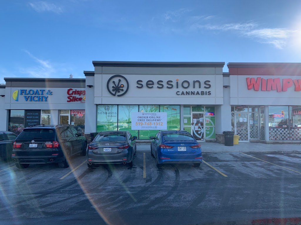 Sessions Cannabis - Doon | 2480 Homer Watson Blvd Unit 3A, Kitchener, ON N2P 2R5, Canada | Phone: (519) 748-1312