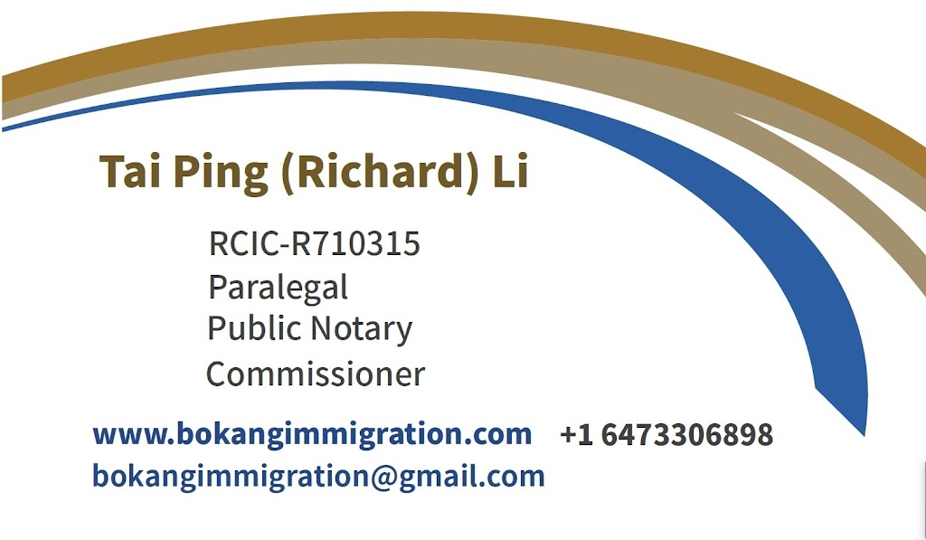 Bokang Immigration and Legal Services Inc. | 162 Highview Ave, Scarborough, ON M1N 2J3, Canada | Phone: (647) 330-6898