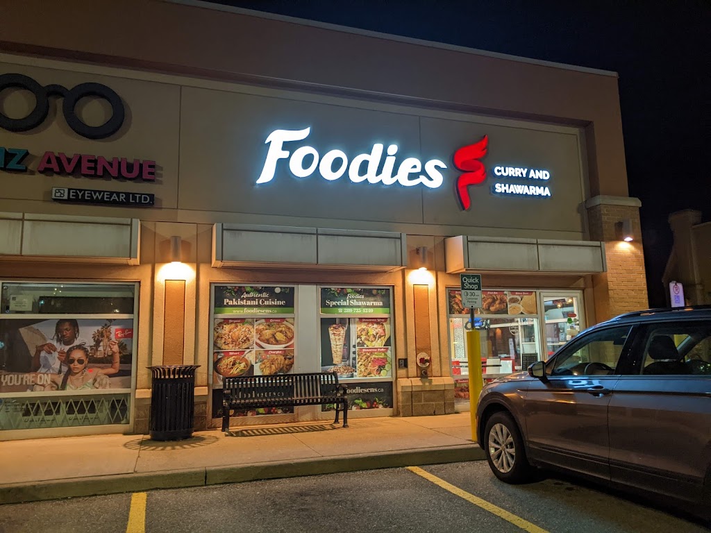 Foodies Curry & Shawarma | 2525 Prince Michael Dr unit 7, Oakville, ON L6H 0E9, Canada | Phone: (289) 725-4249