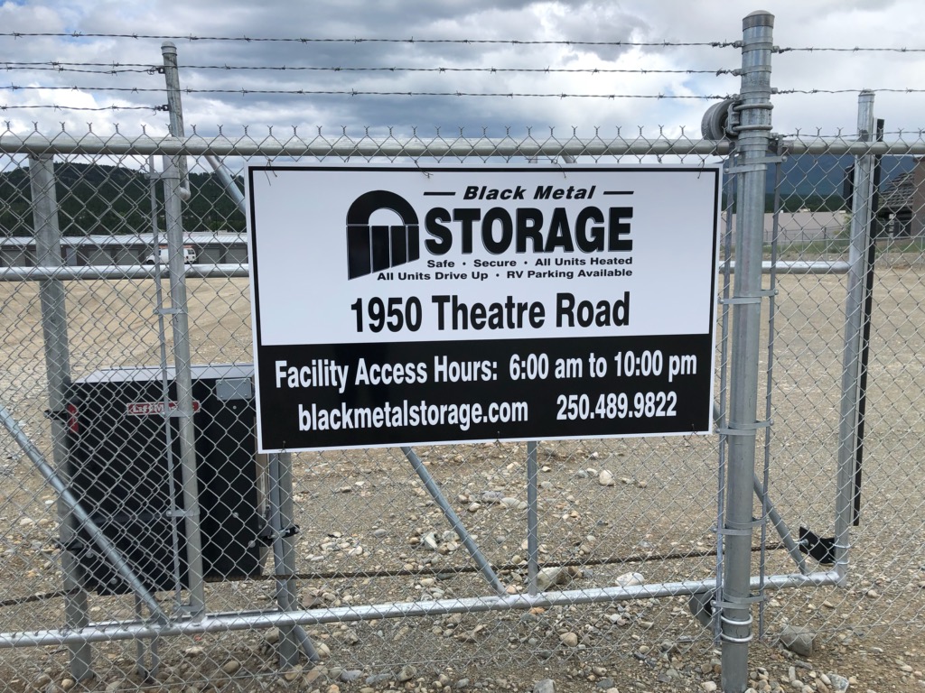 Black Metal Storage | 1950 Theatre Rd, Cranbrook, BC V1C 7B8, Canada | Phone: (250) 489-9822