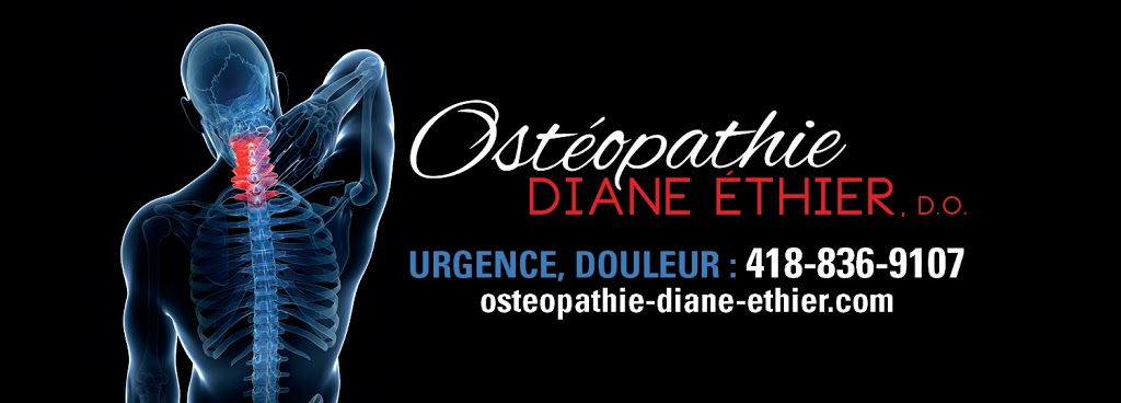 Ostéopathie Diane Éthier | 57 Rue Desrochers, Saint-Étienne-de-Lauzon, QC G6J 1Y3, Canada | Phone: (418) 836-9107