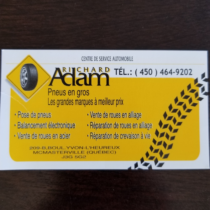 Centre de Service Automobile Richard Adam - McMasterville et Bel | 209-B Boulevard Yvon-LHeureux, McMasterville, QC J3G 5G2, Canada | Phone: (450) 464-9202