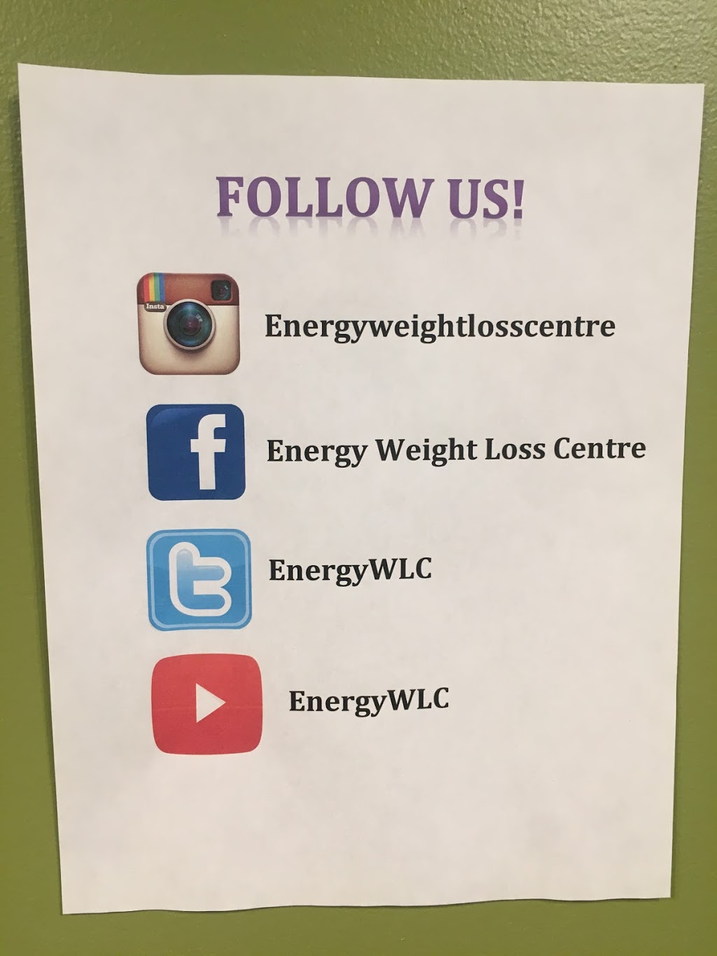 Energy Weight Loss Centre | 1896 Prince of Wales Dr, Nepean, ON K2C 3W9, Canada | Phone: (613) 226-5677