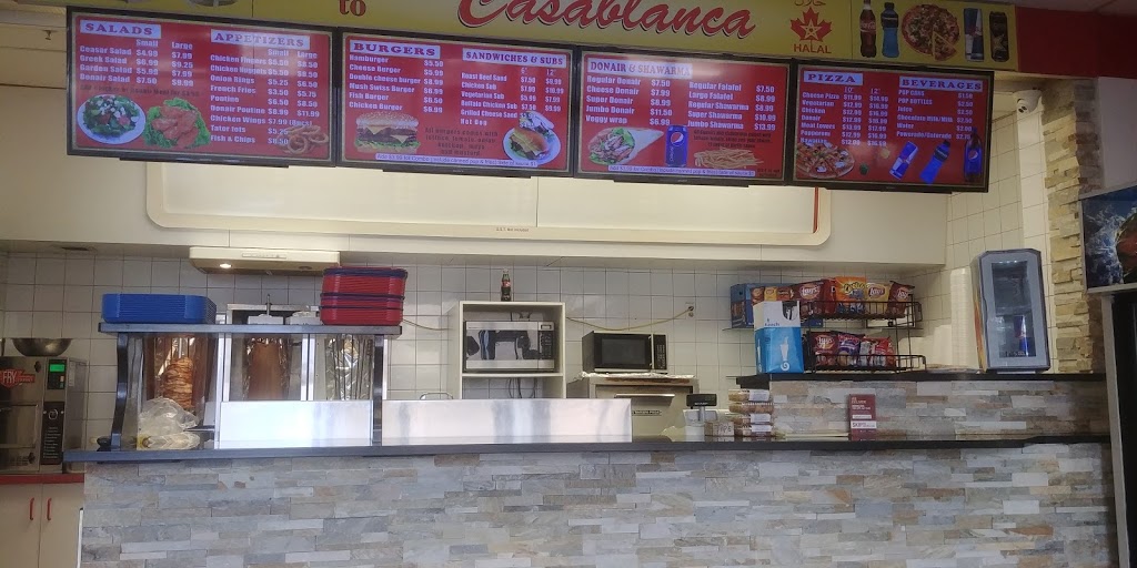 Casablanca Donair & Pizza | 9929 Jasper Ave, Edmonton, AB T5J 2X4, Canada | Phone: (780) 429-5999