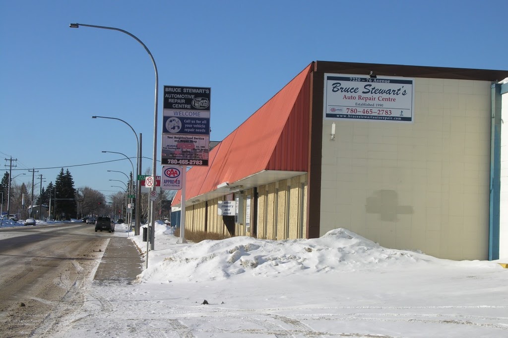 Bruce Stewarts Auto Repair Centre | 7220 76 Ave NW, Edmonton, AB T6B 0B2, Canada | Phone: (780) 465-2783