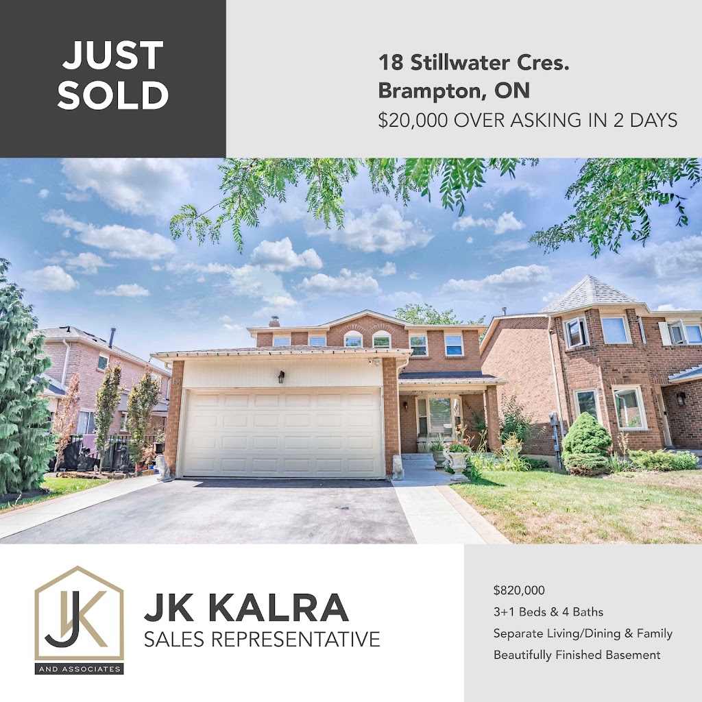 JK Kalra - SoldByJK | 100 Pertosa Dr #209, Brampton, ON L6X 5E9, Canada | Phone: (416) 725-1007