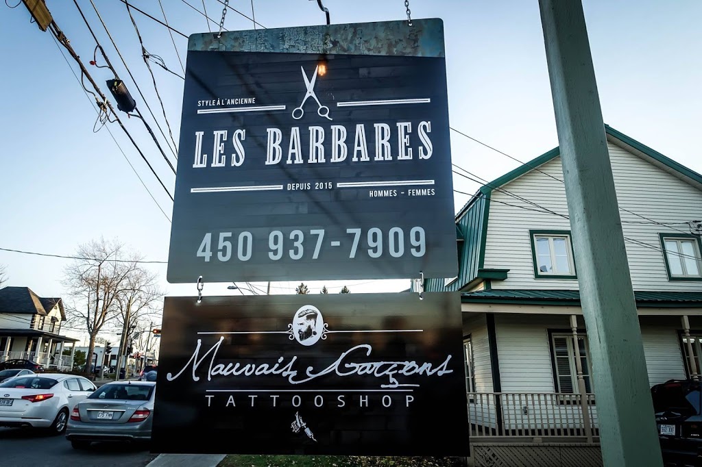 Les Barbares | 135 Boulevard Curé-Labelle, Sainte-Rose, QC H7L 2Z1, Canada | Phone: (450) 937-7909