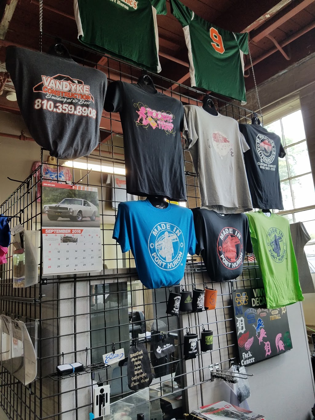 International Screen Printing and Paintball | 1308 Whipple St, Port Huron, MI 48060, USA | Phone: (810) 987-9064