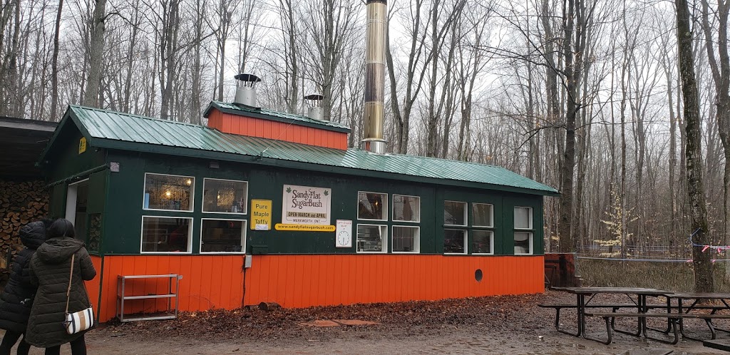 Sandy Flat Sugar Bush and Pancake House | 500 Concession Rd 3 W, Warkworth, ON K0K 3K0, Canada | Phone: (705) 924-2057