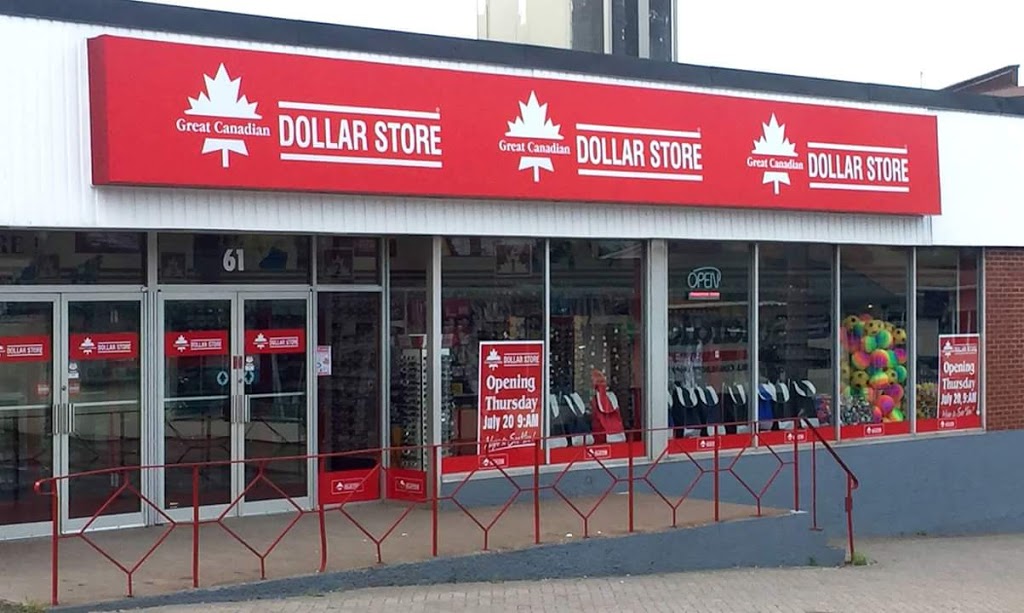 The Great Canadian Dollar Store | 61 Main St, Springhill, NS B0M 1X0, Canada | Phone: (902) 597-8638