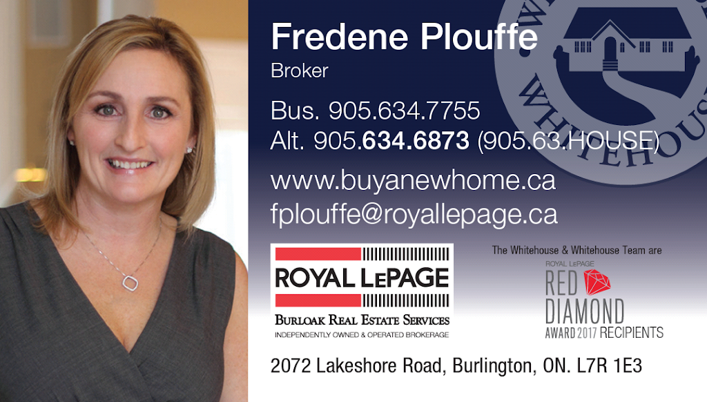 The Whitehouse & Whitehouse Team Royal LePage Burloak | 2072 Lakeshore Rd, Burlington, ON L7R 1E3, Canada | Phone: (905) 634-7755