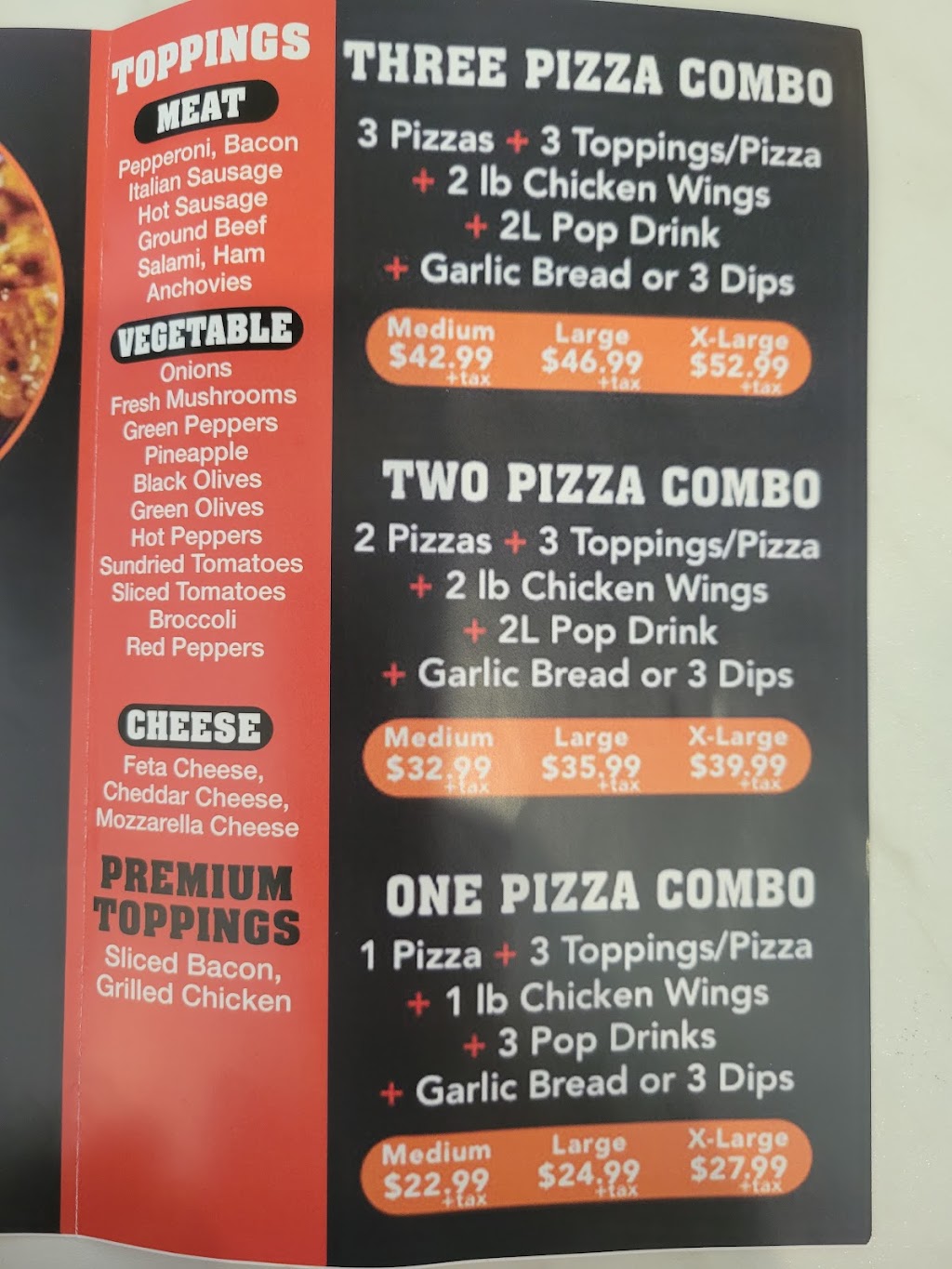 Robby’s pizza and wings | 34 High St, Saint George, ON N0E 1N0, Canada | Phone: (519) 448-1990