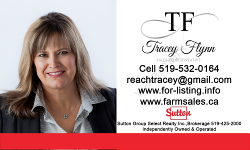 SUTTON GROUP SELECT REALTY INC BROKERAGE | TRACEY FLYNN | 77 Thames St S, Ingersoll, ON N5C 2T2, Canada | Phone: (519) 532-0164