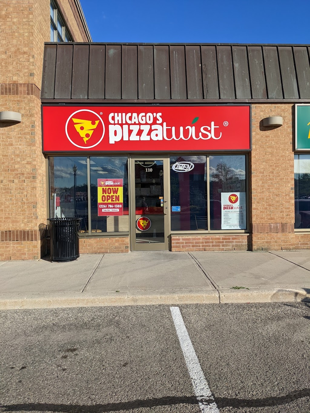 Chicagos Pizza Twist - Max Becker, Kitchener, ON | 325 Max Becker Dr #110, Kitchener, ON N2E 4H5, Canada | Phone: (226) 786-1300