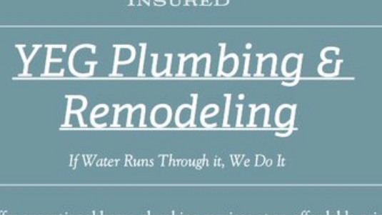 YEG Plumbing and Remodelling | 18616 53 Ave NW, Edmonton, AB T6M 2G3, Canada | Phone: (780) 999-3269