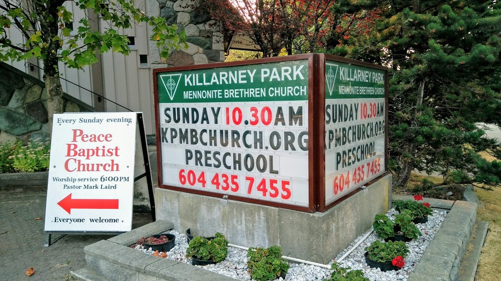 Killarney Park Mennonite Brethren Church | 6426 Kerr St, Vancouver, BC V5S 3C1, Canada | Phone: (604) 437-9638