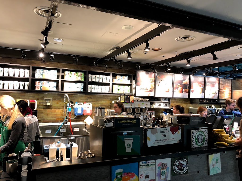 Starbucks | 555 University Ave, Toronto, ON M5G 1X8, Canada | Phone: (416) 977-0855