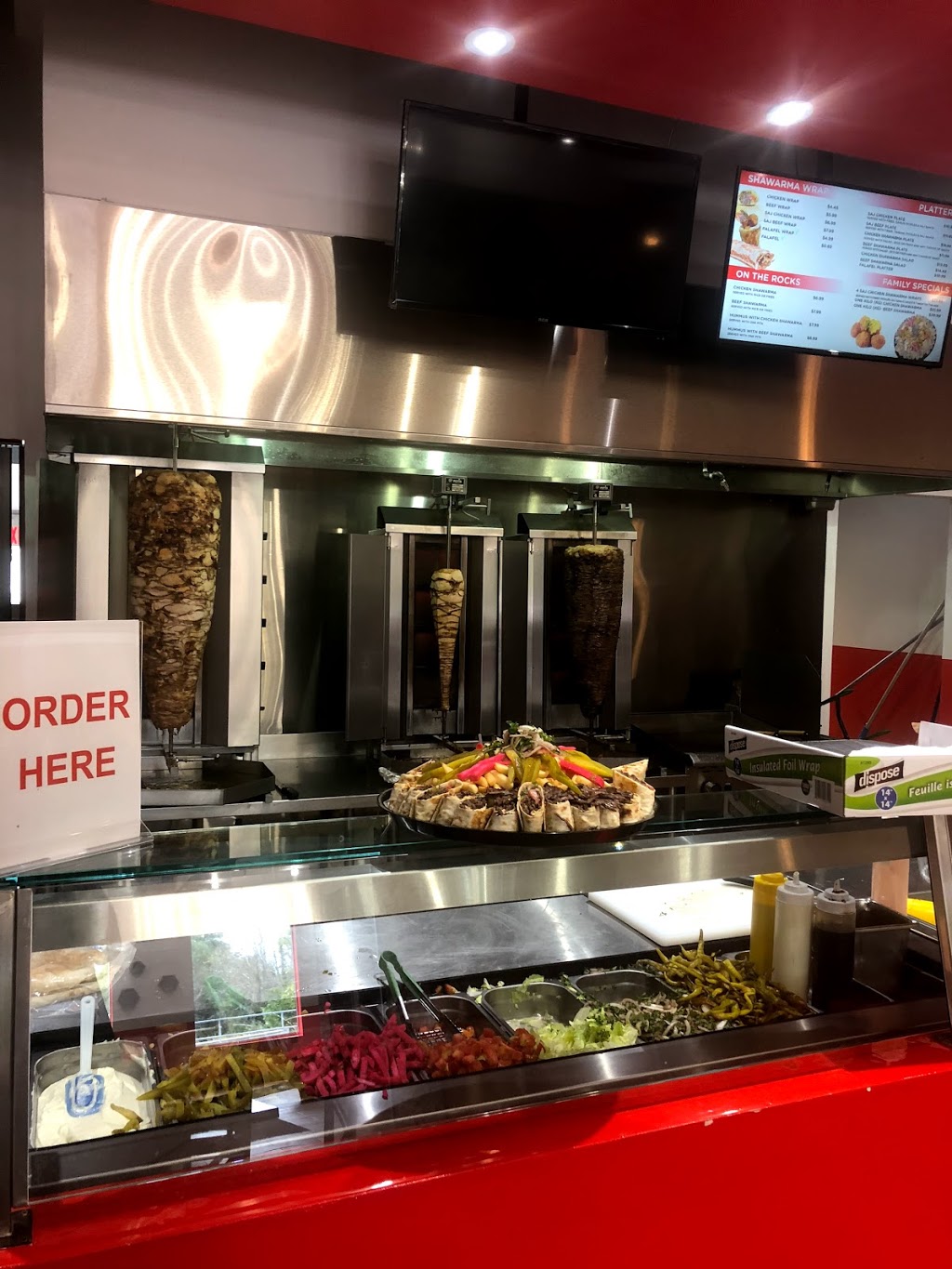 Shawarma SAJ | 5030 Maingate Dr unit 5, Mississauga, ON L4W 1X5, Canada | Phone: (647) 529-1421