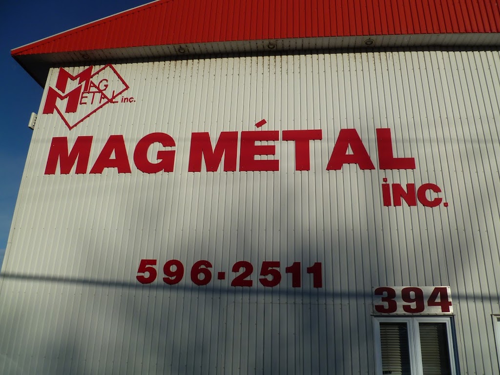 Mag Métal | 394 Rang des Chutes, Saint-Patrice-de-Beaurivage, QC G0S 1B0, Canada | Phone: (418) 596-2511