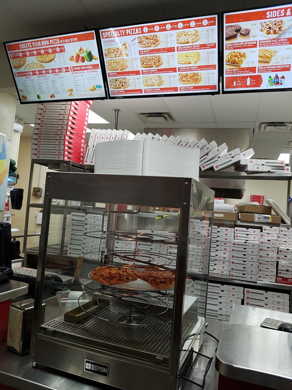 Papa Johns Pizza | 1085 Kingston Rd, Toronto, ON M4L 1S4, Canada | Phone: (416) 699-6669