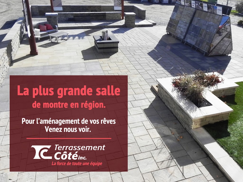 Terrassement Côté inc | 554 Rang Nault, Victoriaville, QC G6P 7R8, Canada | Phone: (819) 758-1140