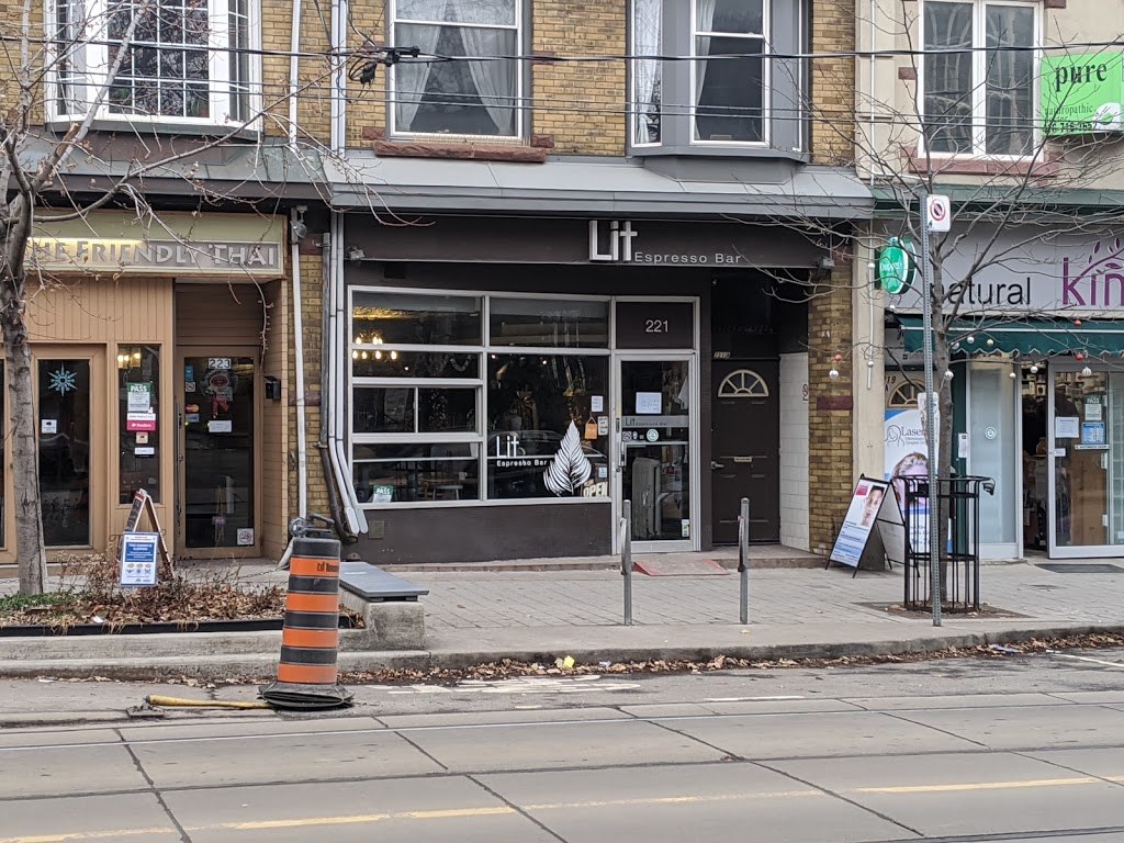 Lit Espresso Bar | 221 Roncesvalles Ave, Toronto, ON M6R 2L6, Canada | Phone: (416) 538-9700