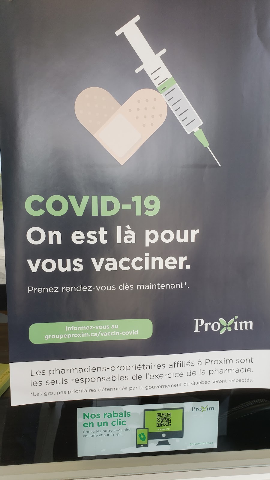 Pharmacie Frédéric Morin Bastien inc. | 1187 Bd Bastien, Québec, QC G2K 1E9, Canada | Phone: (581) 491-9191