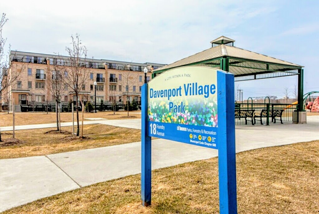 Davenport Village Park | 18 Foundry Ave, Toronto, ON M6H 4L1, Canada | Phone: (416) 338-4386