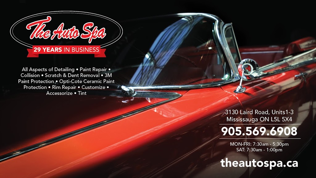 The Auto Spa on Laird | 3130 Laird Rd, Mississauga, ON L5L 5X4, Canada | Phone: (905) 569-6908