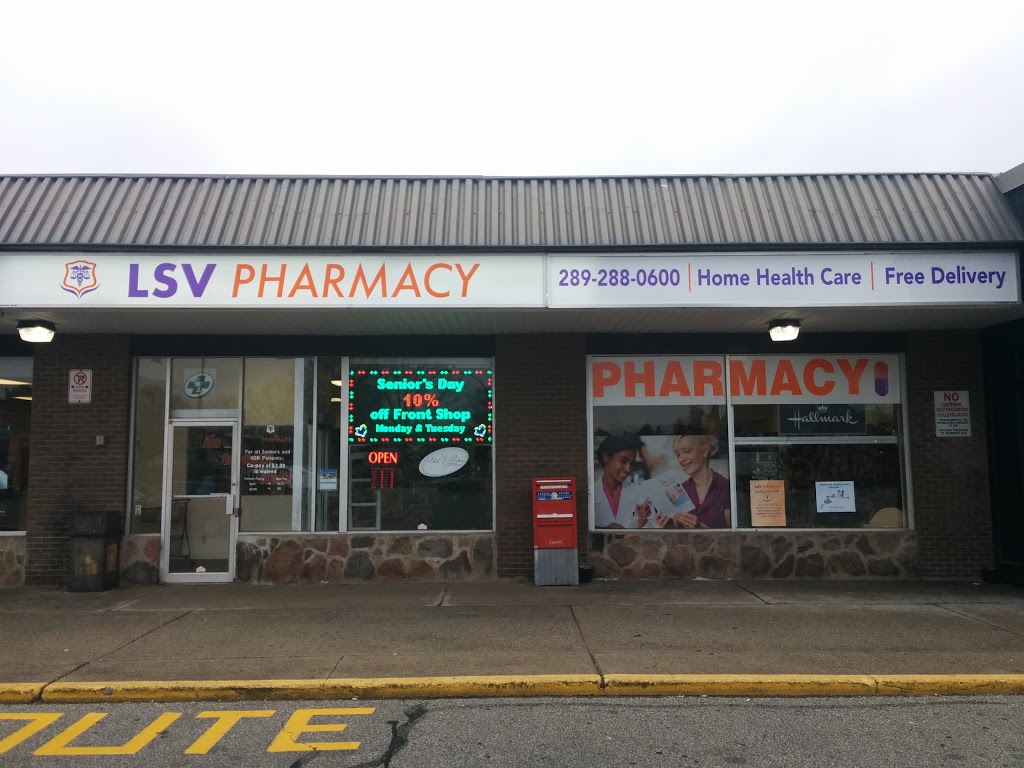 LSV Pharmacy & Walk-in Clinic | 4057 New St, Burlington, ON L7L 1S8, Canada | Phone: (289) 288-0600
