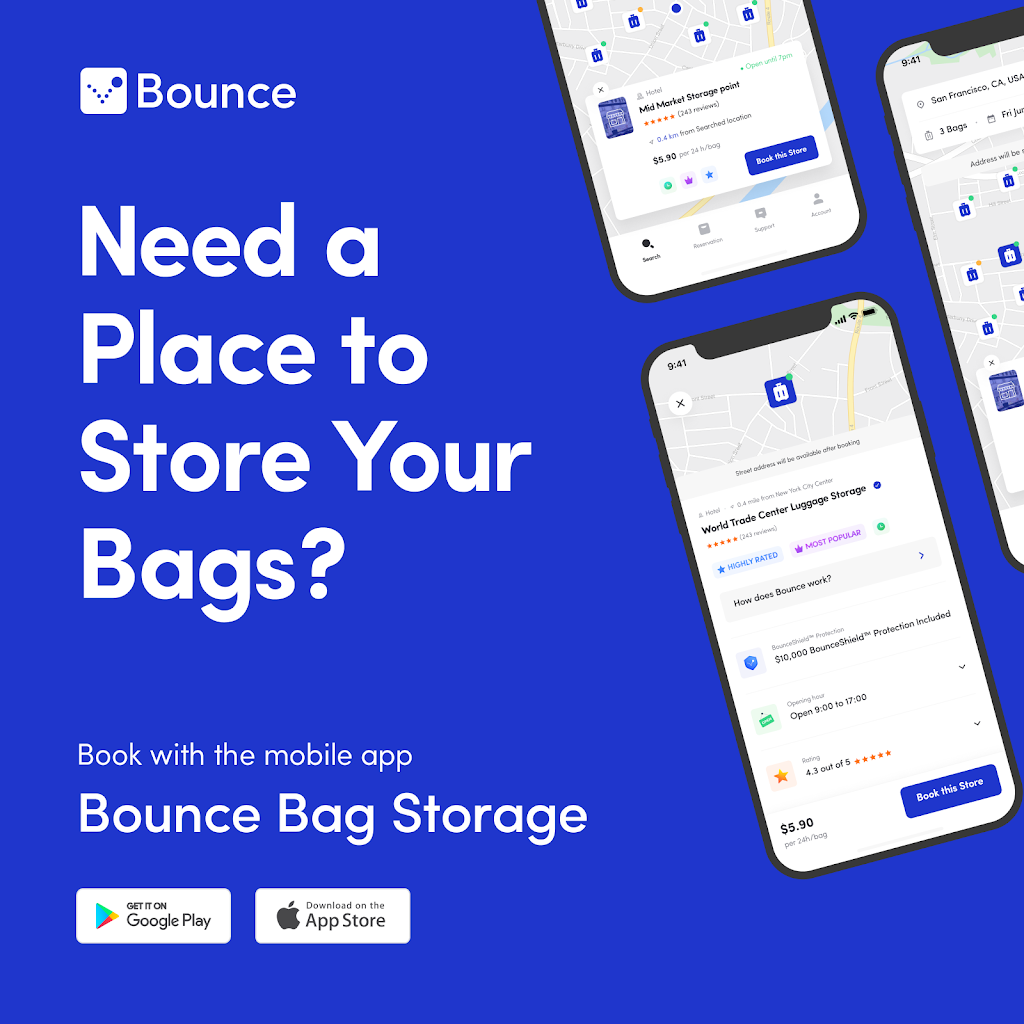 Bounce Luggage Storage - Scarborough | 1900 Eglinton Ave E, Scarborough, ON M1L 2L9, Canada | Phone: 01422 400776