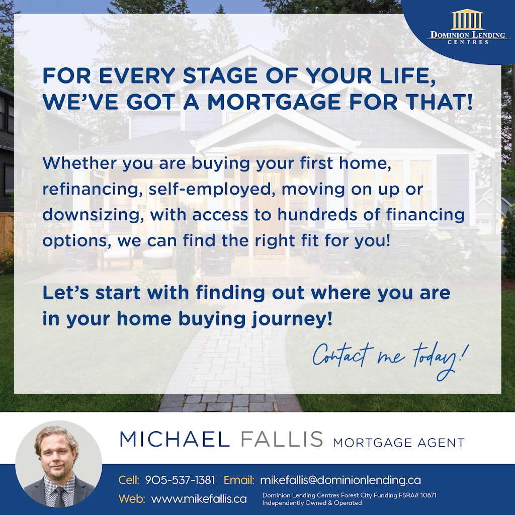 Michael Fallis Mortgage Agent | 301 Fruitland Rd #8B, Stoney Creek, ON L8E 5M1, Canada | Phone: (905) 537-1381