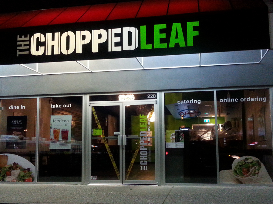 The Chopped Leaf | Town Square, 32500 S Fraser Way H220, Abbotsford, BC V2T 4W1, Canada | Phone: (778) 769-1900