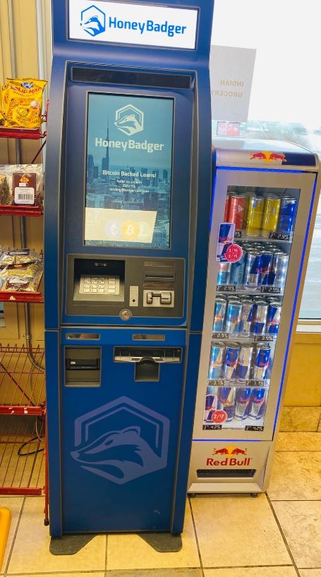 HoneyBadger Bitcoin ATM at Steinbach Esso | 60 PTH 52 W, Steinbach, MB R5G 1X7, Canada | Phone: (855) 499-1149