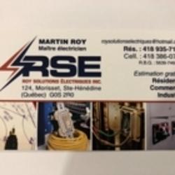 Roy Solutions Électriques Inc | 124 Rue Morisset, Sainte-Hénédine, QC G0S 2R0, Canada | Phone: (418) 935-7133