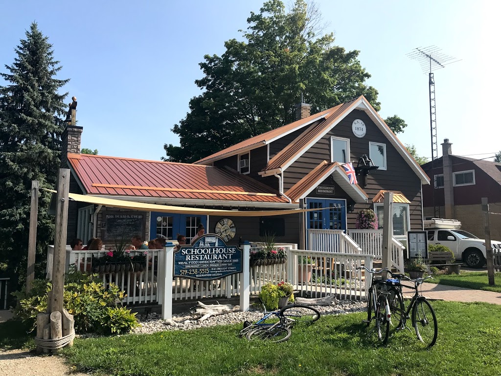 Schoolhouse Restaurant | 19 81 Crescent St, Grand Bend, ON N0M 1T0, Canada | Phone: (519) 238-5515