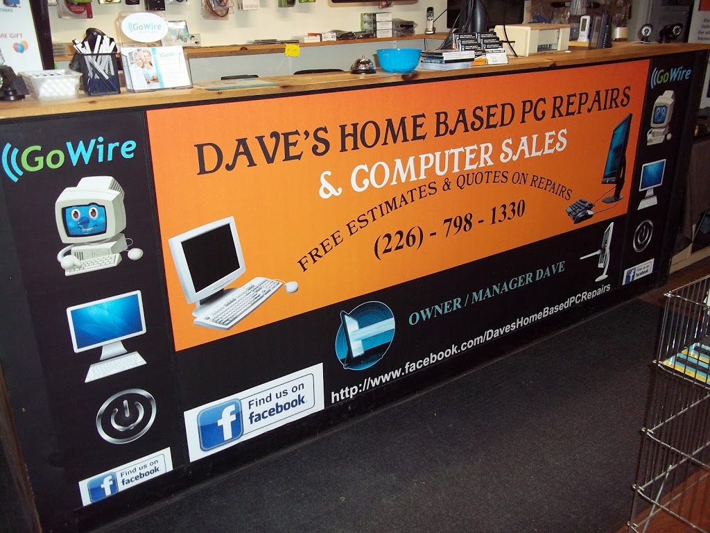 Daves Home Based PC Repairs & Computer Sales | 2 Unit A Queen St N, Tilbury, ON N0P 2L0, Canada | Phone: (226) 798-1330