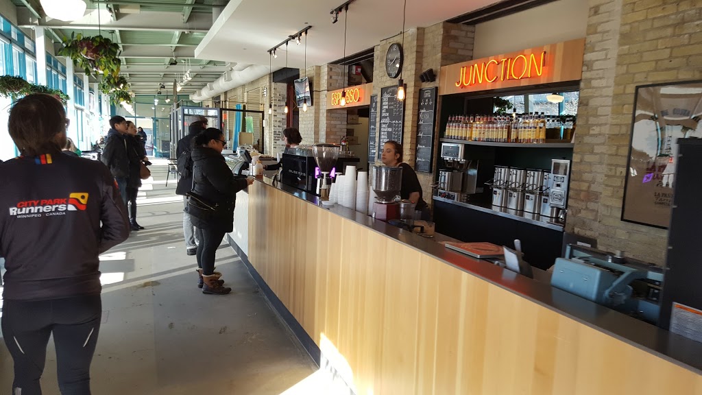 Espresso Junction Inc | 25 Forks Market Rd, Winnipeg, MB R3C 4Y3, Canada | Phone: (204) 949-9599