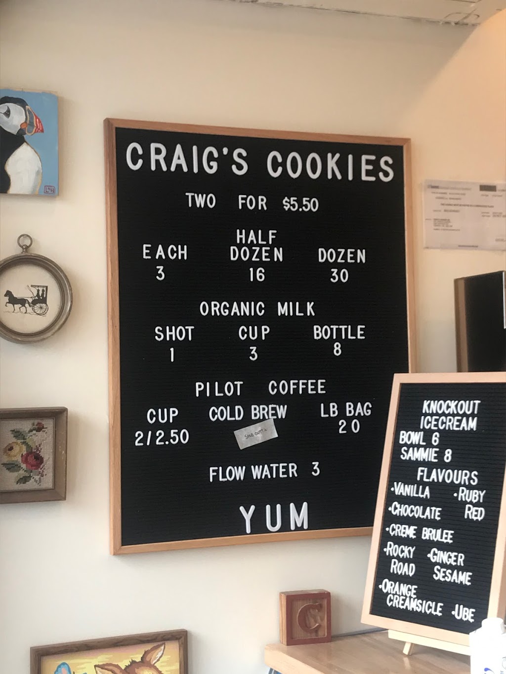 Craigs Cookies | 1581 Bayview Ave, East York, ON M4G 3B5, Canada | Phone: (416) 519-5336