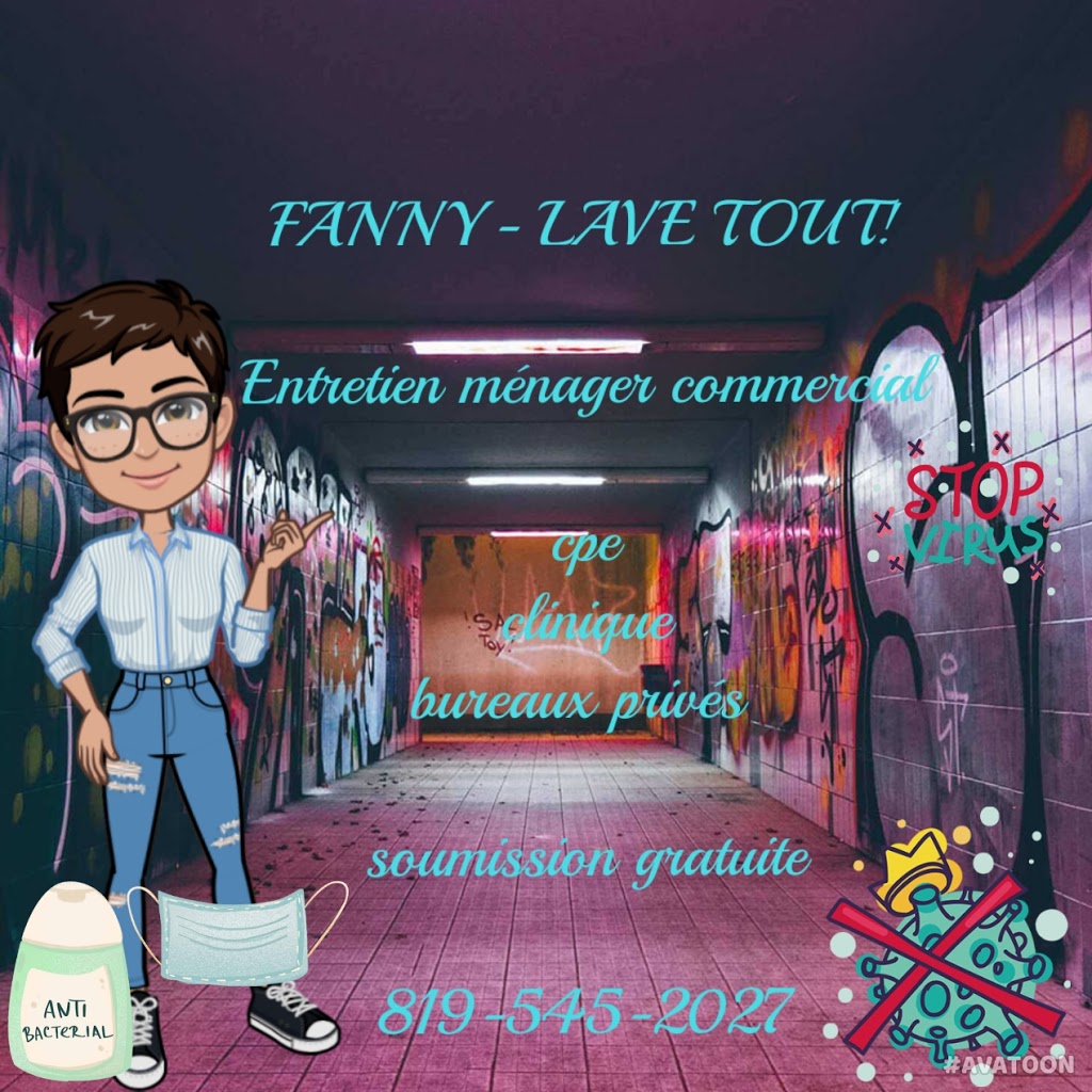 Fanny lave tout - entretien ménager commercial | 438 Route des Bosquets, Sainte-Marie-de-Blandford, QC G0X 2W0, Canada | Phone: (819) 545-2027