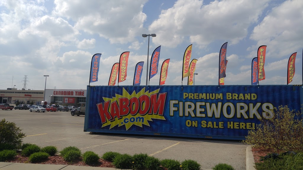 Kaboom Fireworks | 656 Erb St W, Waterloo, ON N2T 2Z7, Canada | Phone: (226) 887-1407