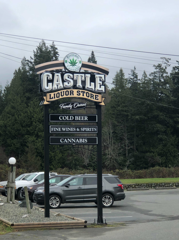 HoneyBadger Bitcoin ATM at Castle Liquor Store | 6309 Sooke Rd, Sooke, BC V9Z 0S9, Canada | Phone: (604) 787-1220