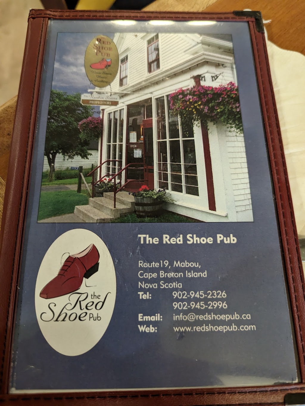 The Red Shoe | 11573 Nova Scotia Trunk 19, Mabou, NS B0E 1X0, Canada | Phone: (902) 945-2996