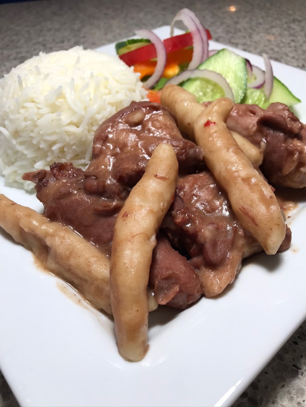 Jerk Hut Cuisine | 8240 McLeod Rd, Niagara Falls, ON L2H 2T6, Canada | Phone: (289) 296-2821