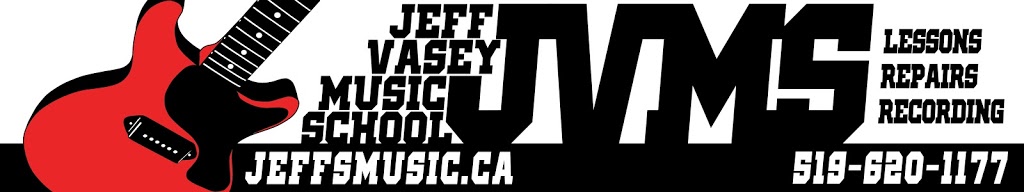 Jeff Vasey Music School | 100 Sheldon Dr #25, Cambridge, ON N1R 7S7, Canada | Phone: (519) 620-1177