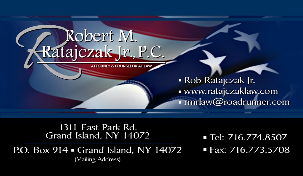 Robert M. Ratajczak, Jr., P.C. | 1311 E Park Rd, Grand Island, NY 14072, USA | Phone: (716) 774-8507