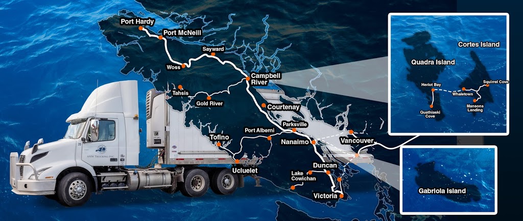 ANW Trucking Inc | 2243 McGarrigle Rd, Nanaimo, BC V9S 4M5, Canada | Phone: (250) 871-6604