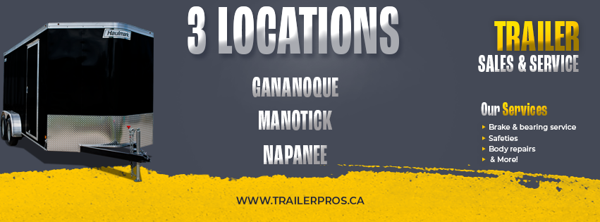 Trailer Pros Canada | 301 Dundas St W, Napanee, ON K7R 2B3, Canada | Phone: (888) 649-6364