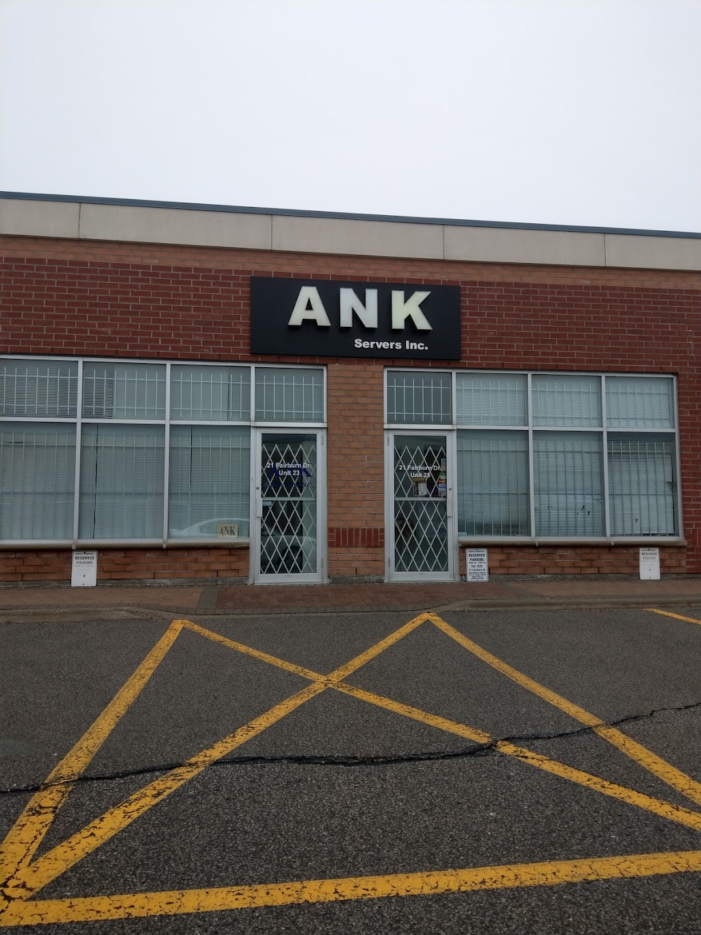 ANK Servers Inc. | 21 Fairburn Dr #25, Markham, ON L6G 0A5, Canada | Phone: (905) 947-1939