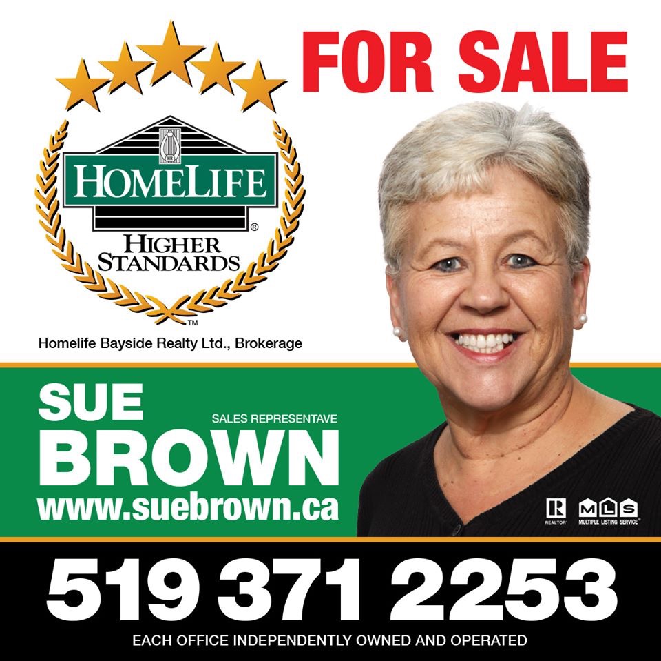 SUE BROWN REAL ESTATE | 620 Joynt St, Shallow Lake, ON N0H 2K0, Canada | Phone: (519) 371-2253